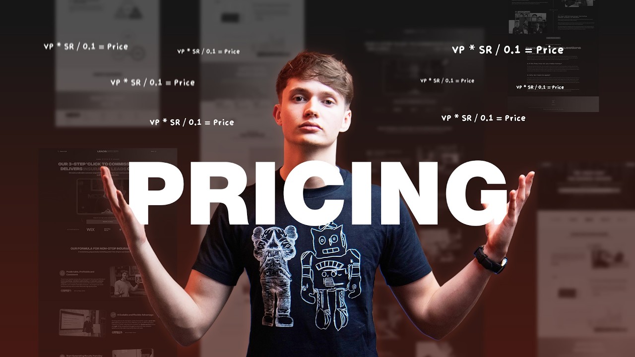 How to Price Websites Without Losing Clients (copy this formula)