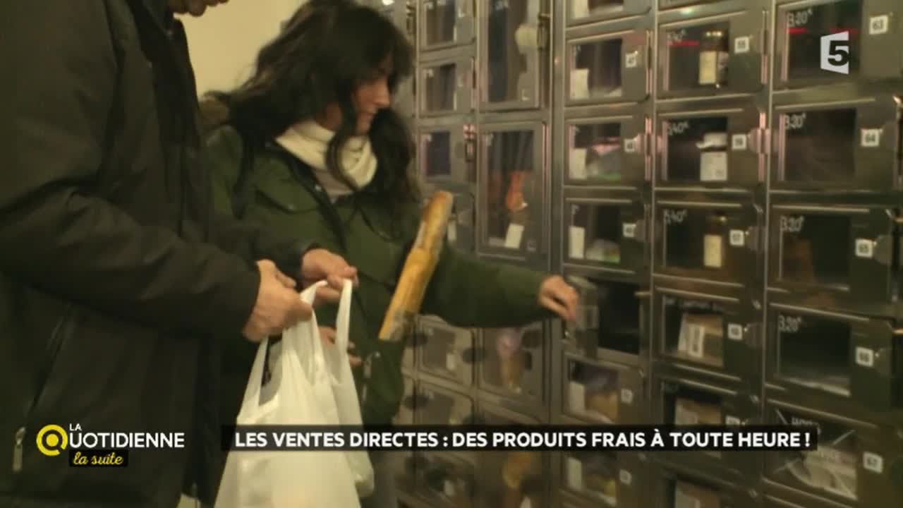 Les ventes directes : les distributeurs automatiques