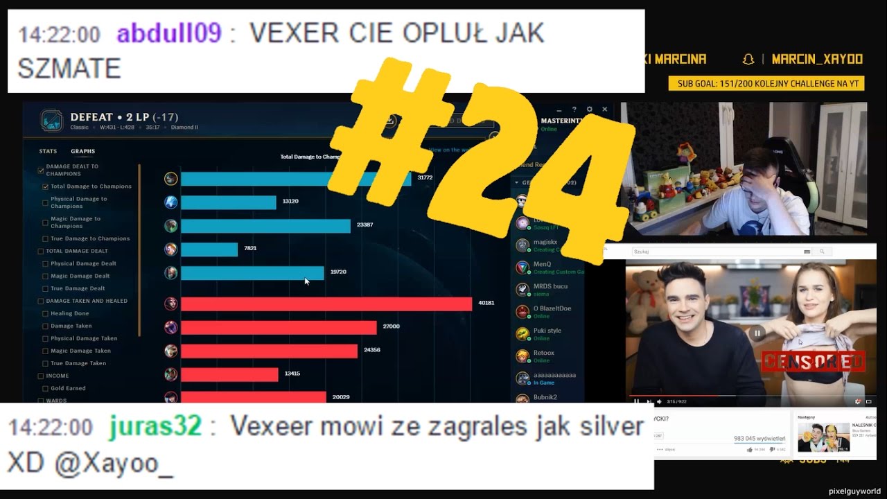 #24 XAYOO - ŚPIEW, INTING PRANK GONE WELL, OPINIA O VEEXERZE