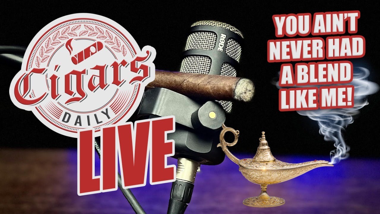 Cigars Daily LIVE 319 (Вы еще никогда не пробовали такой смеси, как моя!)