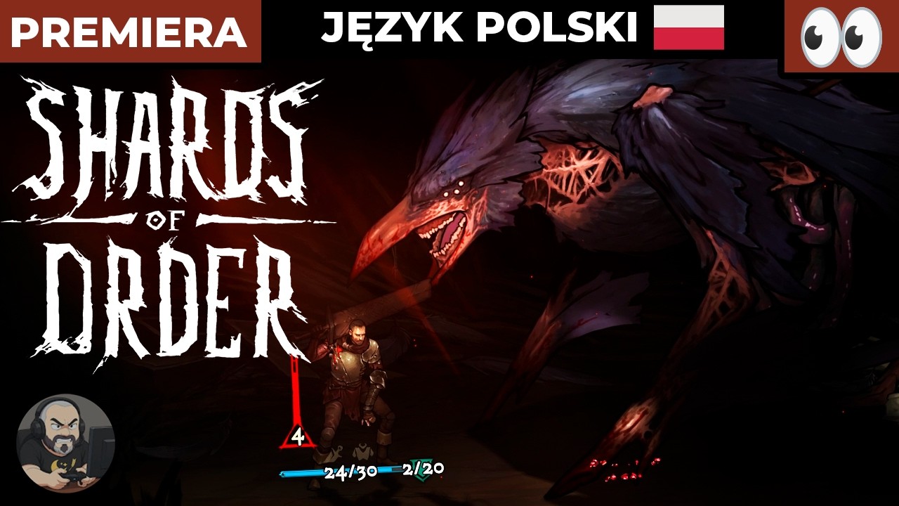 Shards of Order PL - Nowe polskie RPG z deckbuilderem! - Gameplay PL
