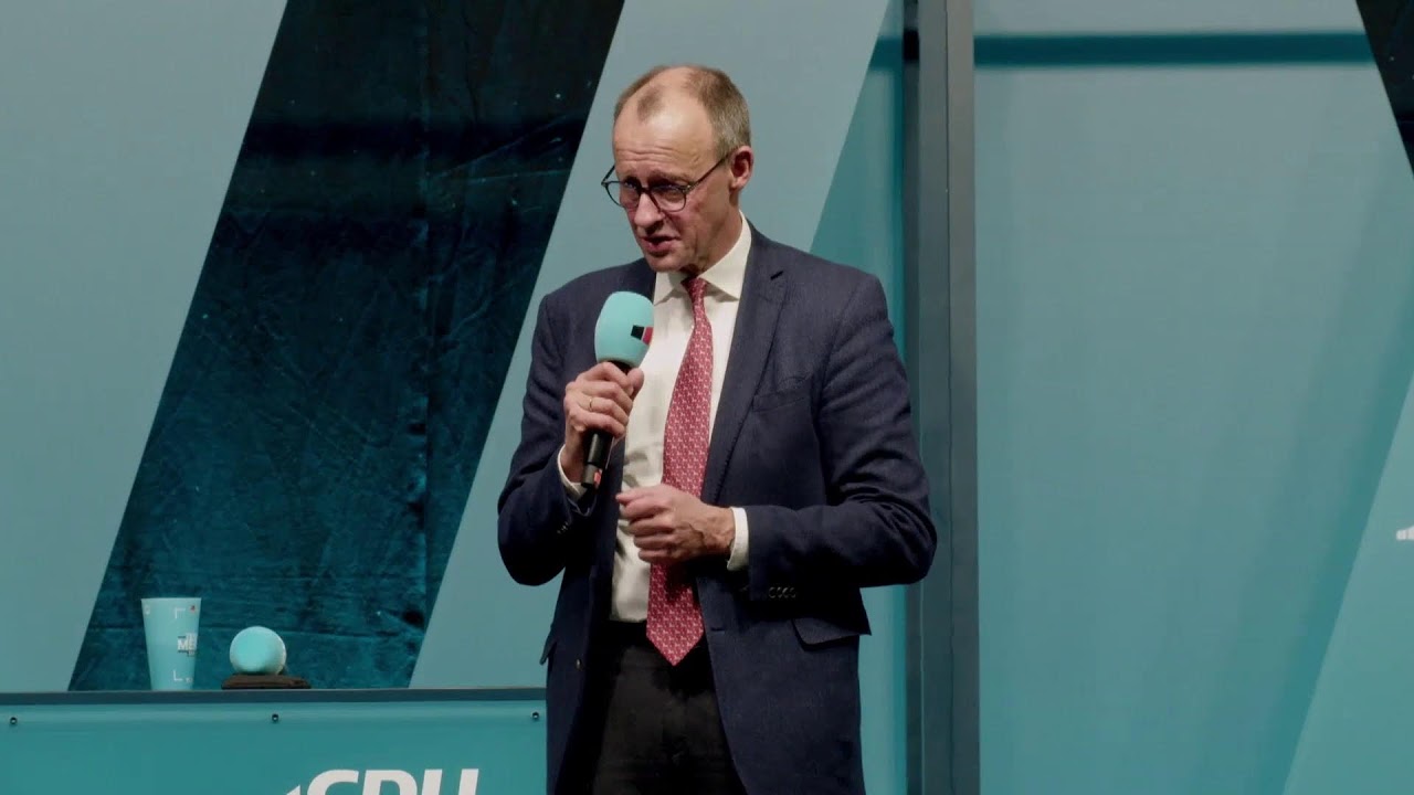 #Merzrede bei der Wahlkampftour der CDU in Stromberg