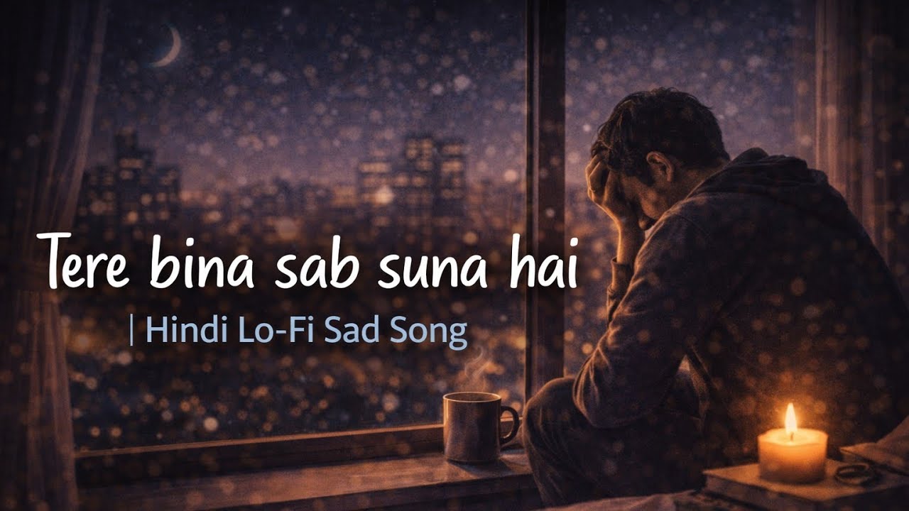 “Tera Naam Khamoshi Mein | Hindi Lo-Fi Sad Love Song | Late Night Feelings”