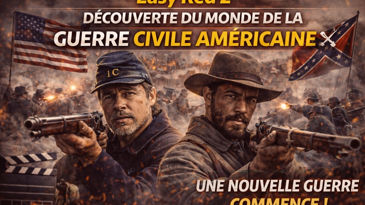 Easy Red 2 — Découverte du monde de la Guerre Civile Américaine ⚔️ | Une nouvelle guerre commence !