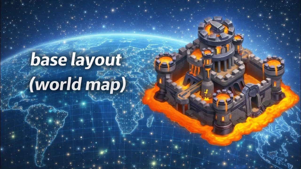 Top heroes Base Layout World Map