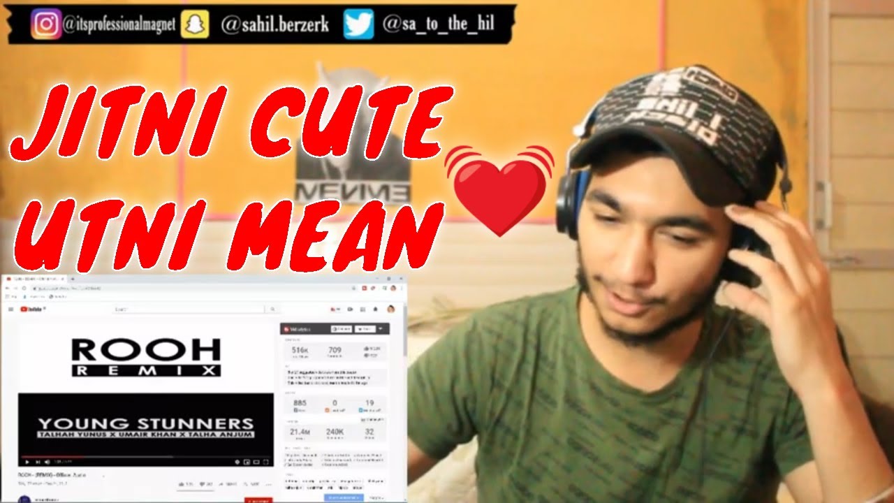 THIS BROUGHT MY MEMORIES BACK | ROOH - (REMIX) - Official Audio |REACTION | PROFESSIONAL MAGNET |