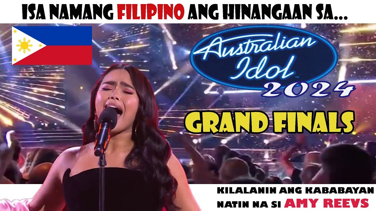 ФИЛИПИНСКАЯ певица | Гранд-финал Australian Idol 2024 | Эми Ривз | #филиппинка #australianidol