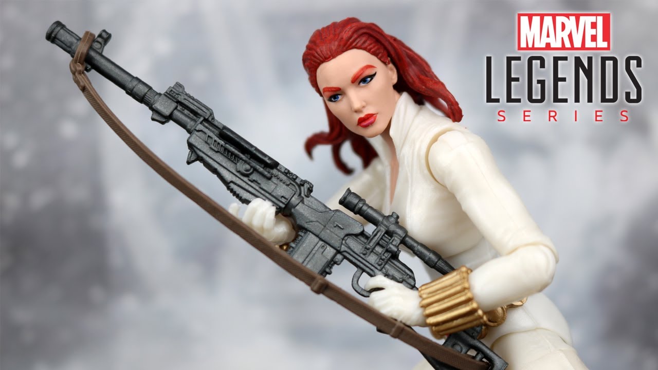 Review VÍUVA NEGRA Origem Fatal (Traje Branco) Marvel Legends exclusiva / Toys e Travels