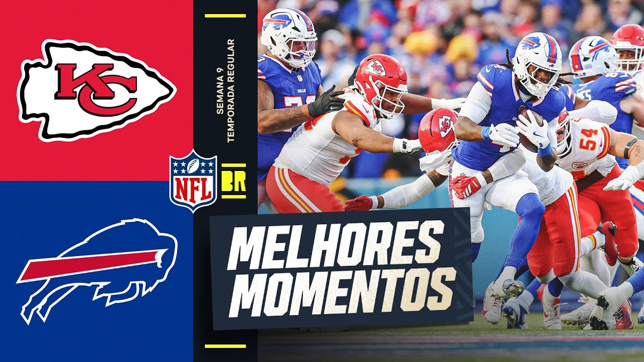SEMANA 9 | Kansas City Chiefs vs Buffalo Bills | Melhores Momentos | NFL 2025