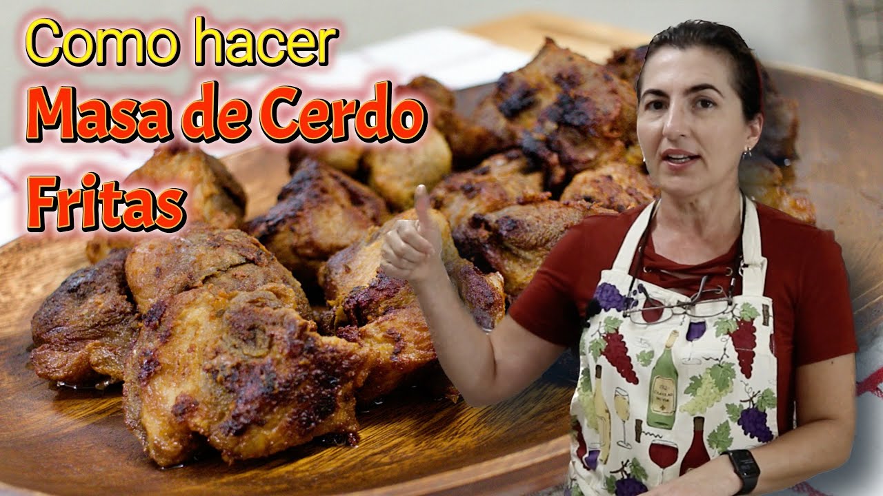 ¡Masas de Cerdo o Puerco Fritas! ¡Estilo Cubano! 🇨🇺