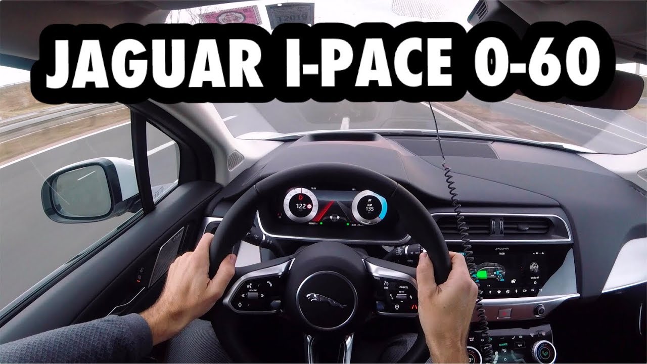 Jaguar I-Pace E02 Acceleration test 0-60 mph (0-100 km/h)