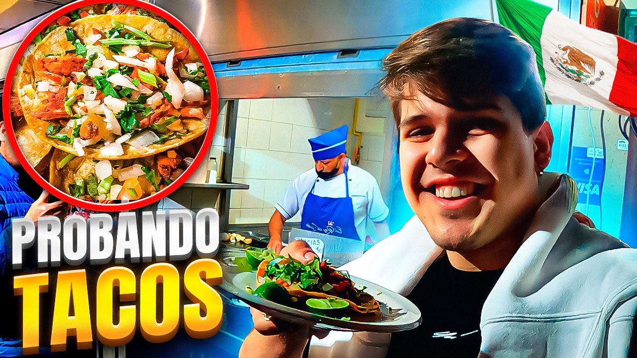 Boliviano prueba TACOS MEXICANOS por PRIMERA VEZ! | Ciudad de México