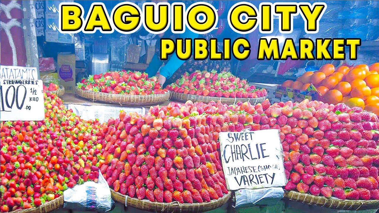 BAGUIO CITY PUBLIC MARKET 2023 | Walking Tour Before Its large part was destroyed in a FIRE |