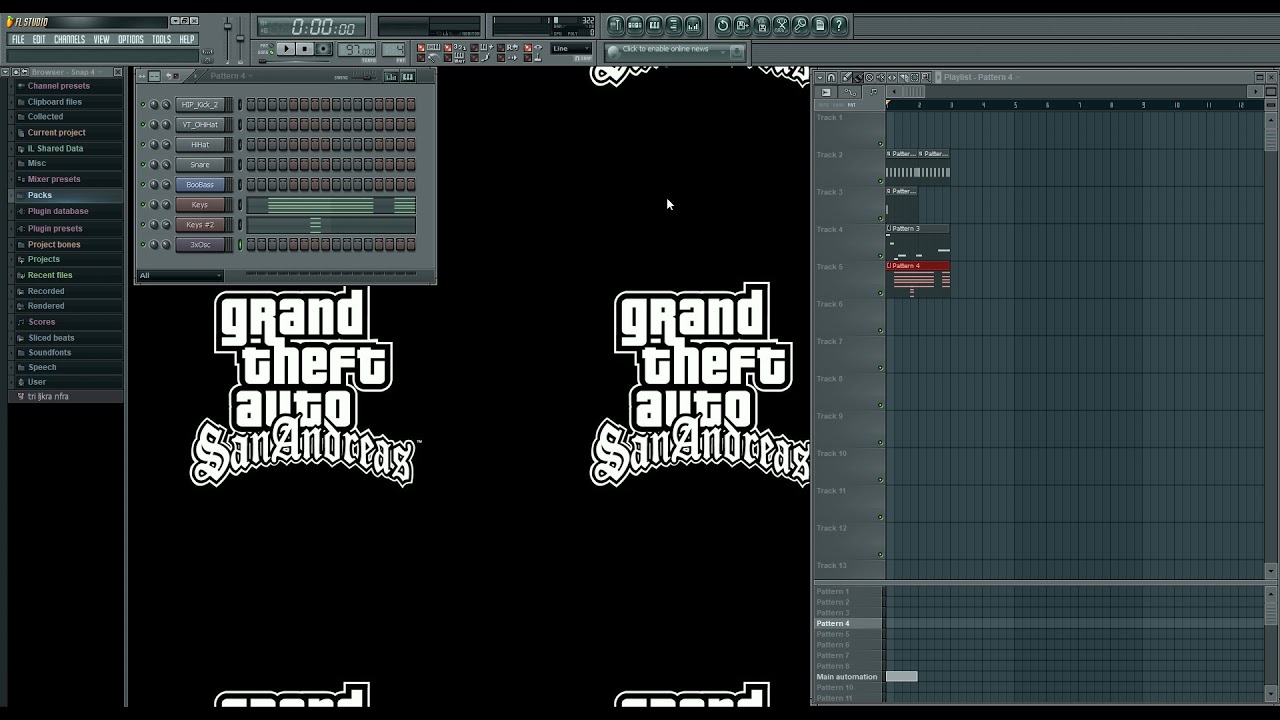 FL Studio Tutorial: GTA San Andreas Theme