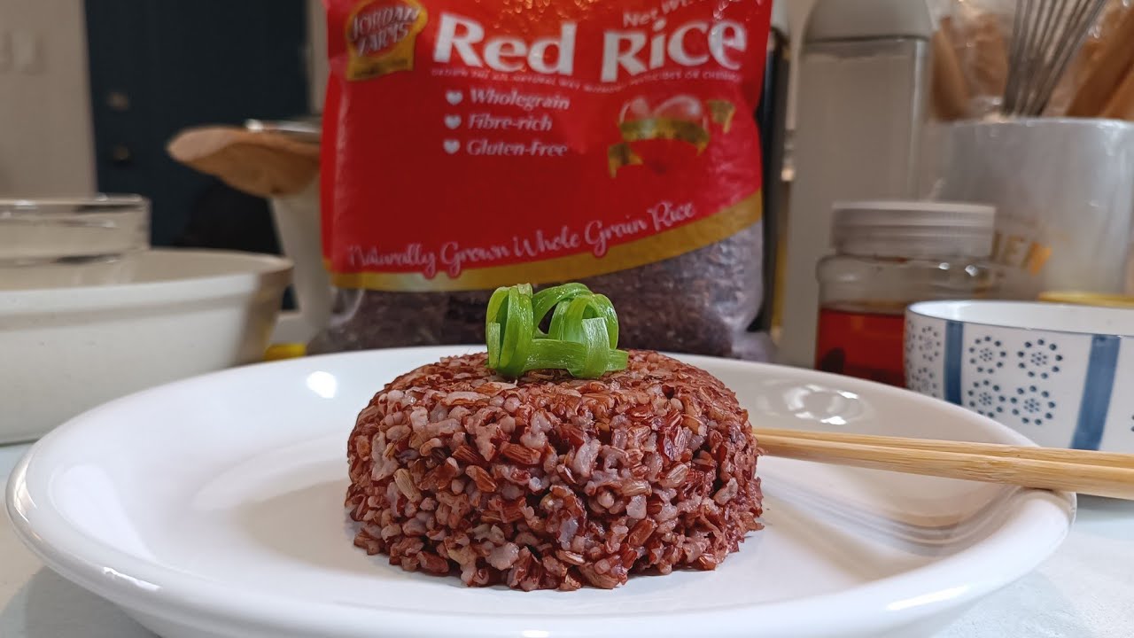 How to cook Red Rice! Not in a rice cooker? #redrice #rice
