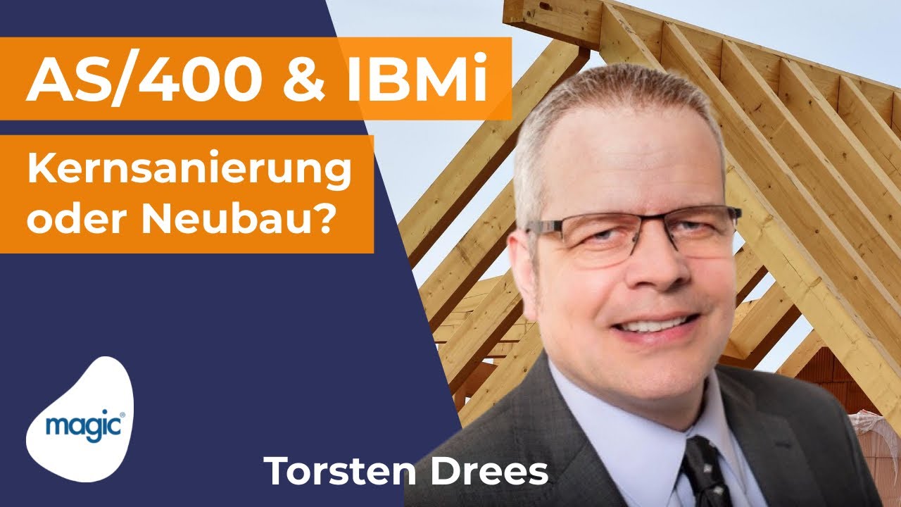 Webinar AS/400 und IBM i – Kernsanierung oder Neubau?