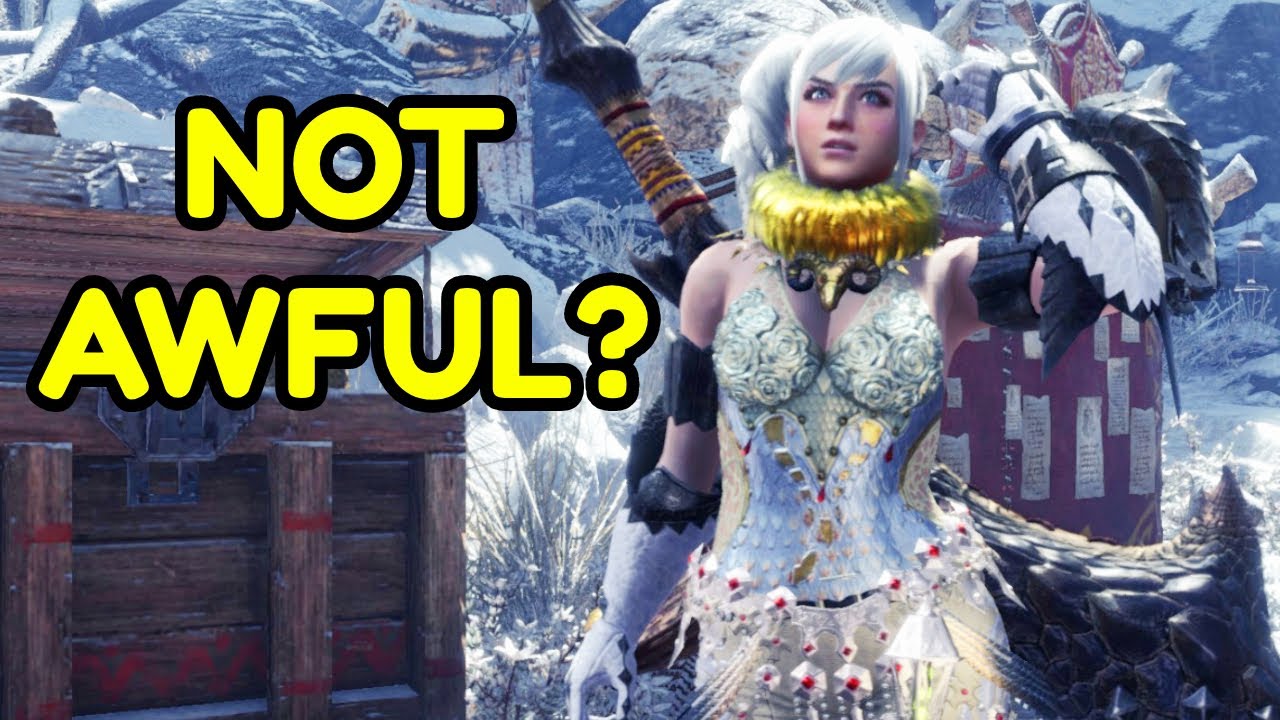 Longsword Might Not Be So Bad In Iceborne