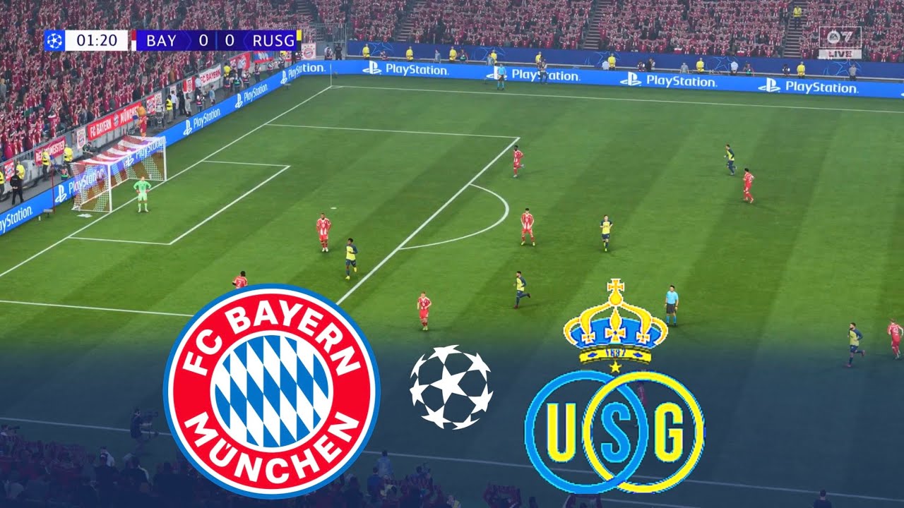 BAYERN MUNICH vs UNION SAINT-GILLOISE / UEFA CHAMPIONS LEAGUE 2025/26
