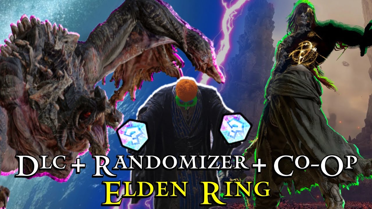 Elden Ring's Most Chaotic Mod But It's DLC and Co-Op | DLC Randomizer