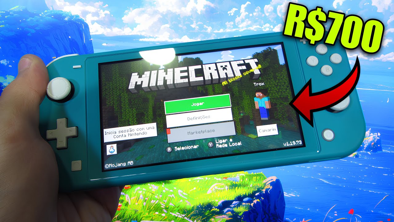 Comprei um Nintendo Switch Lite por um preço inacreditável!