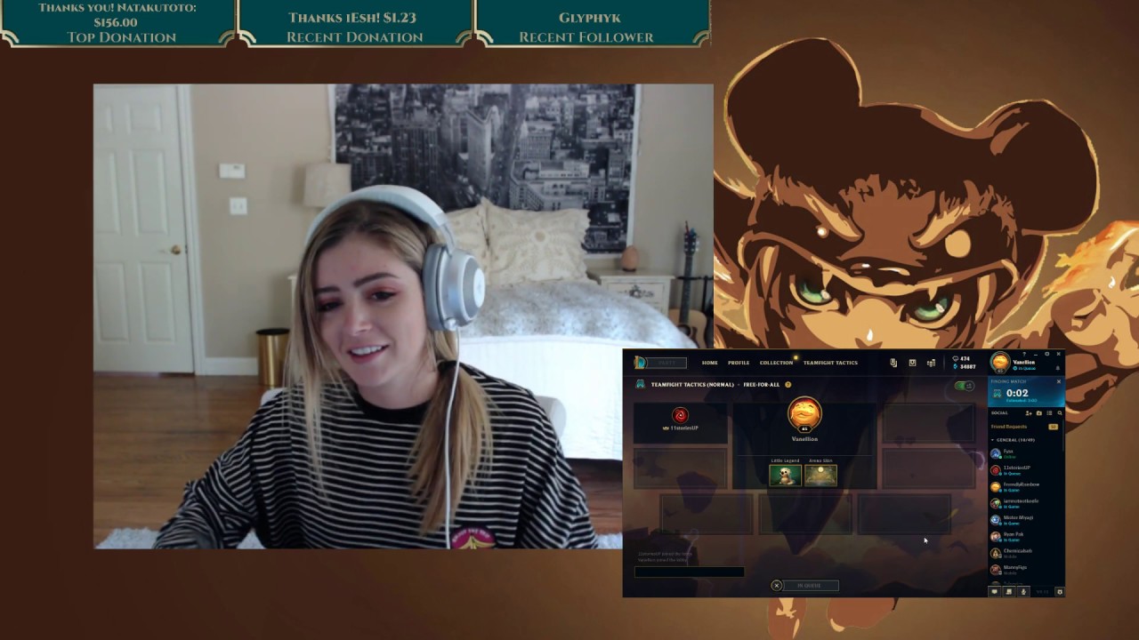 Chrissy Costanza Team Fight Tactics x League of Legends