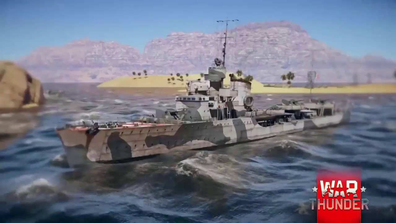 Soldati Class Destroyer Tour( War Thunder Ships )