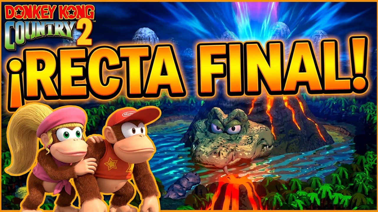 Donkey Kong Country 2 - Animal Antics una última batalla con nuestros amigos! | NES Retro Gaming