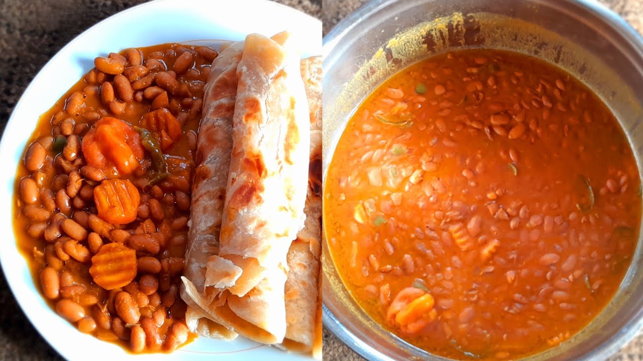jinsi ya kupika maharage yenye rojo bila kutumia nazi/porridge beans recipe