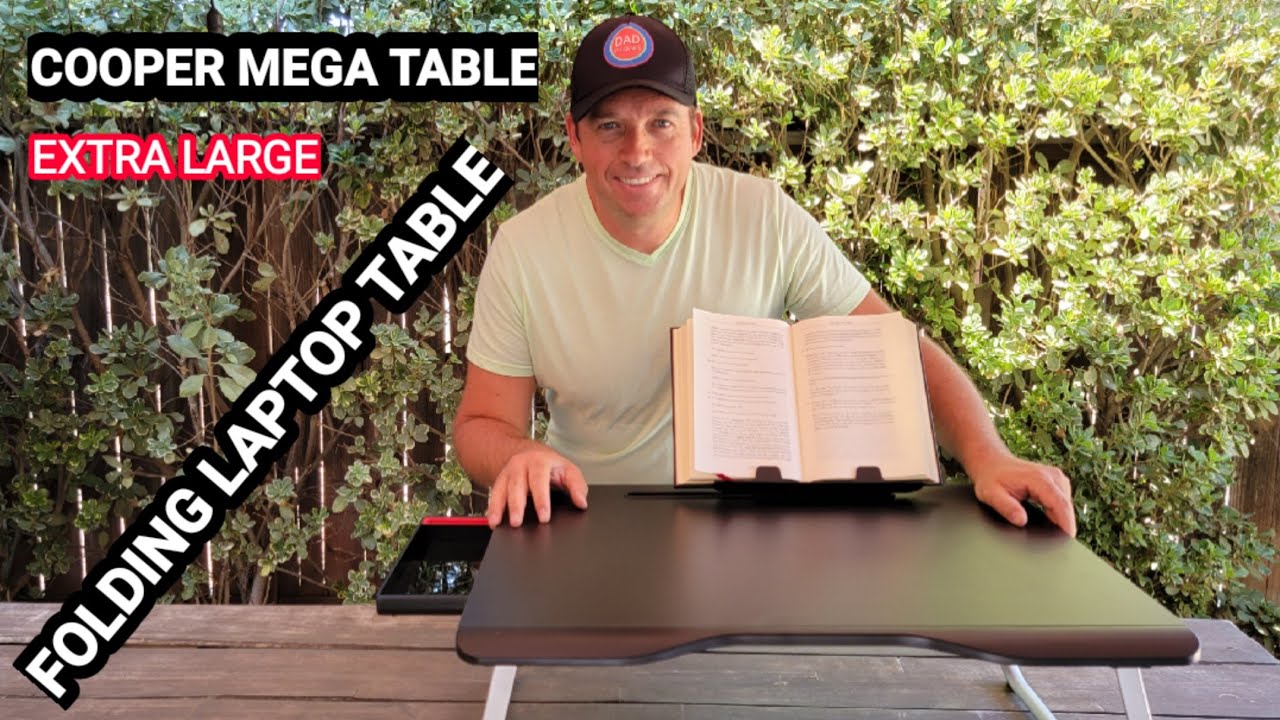 Cooper Mega Table / Folding Laptop Table/ Folding Bed Desk Unboxing