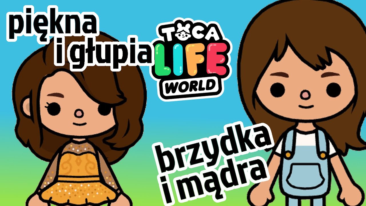 Dylemat w szkole Toca Boca 🎓 Brzydka mądrala czy piękna głupiutka?