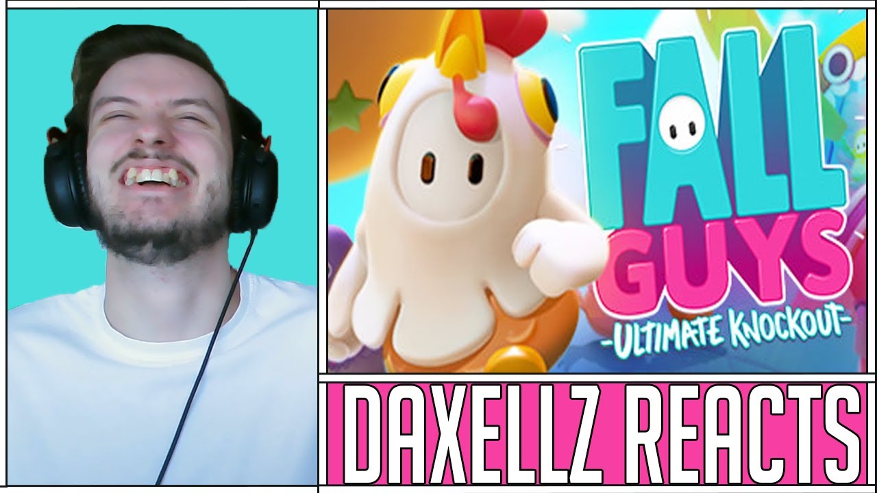 REACTING TO FALL GUYS by videogamedunkey