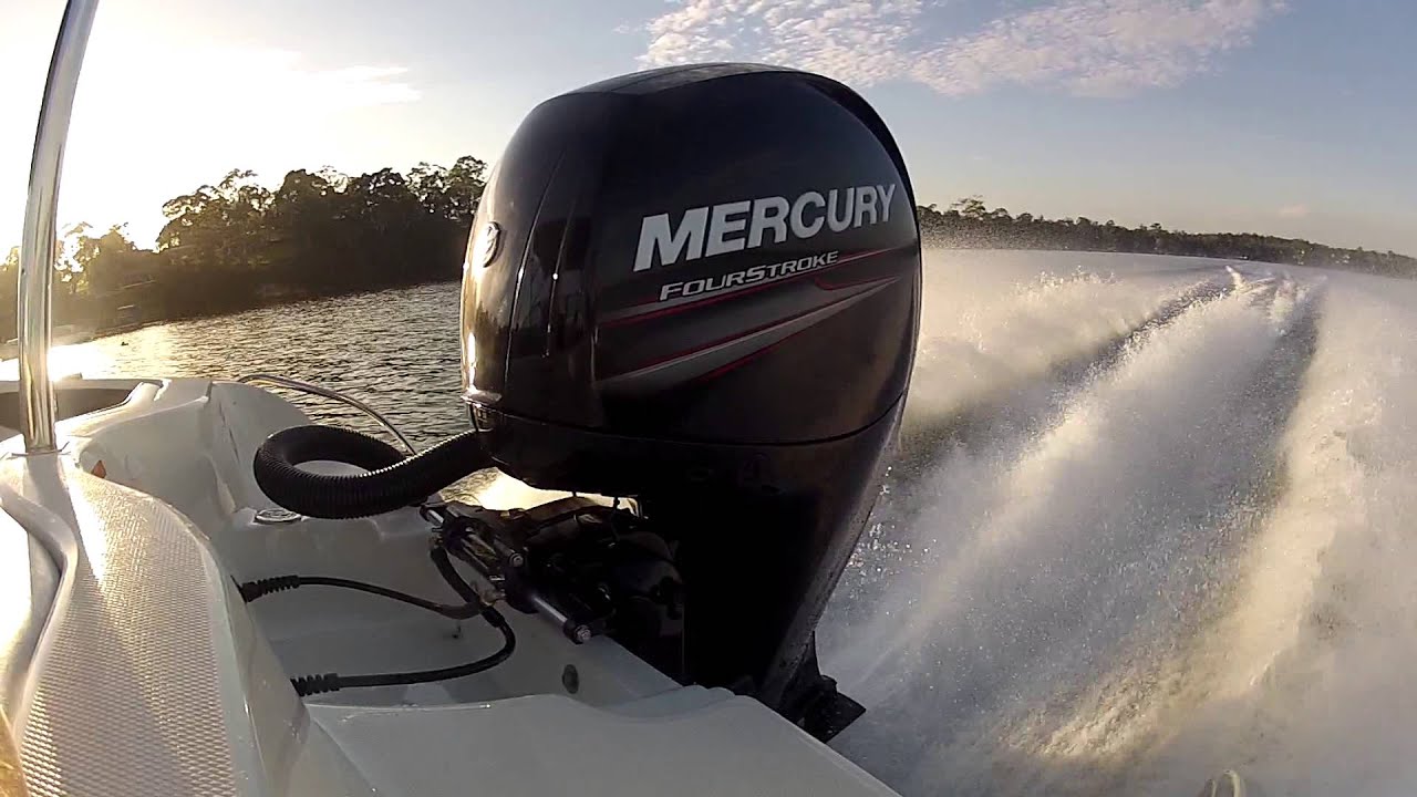 Mercury 150hp Fourstroke - WOT Smooth Water
