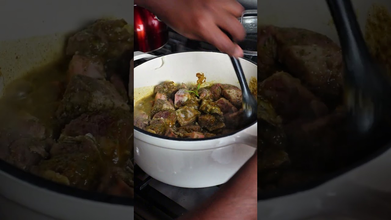 A Proper Guyanese Beef Curry.