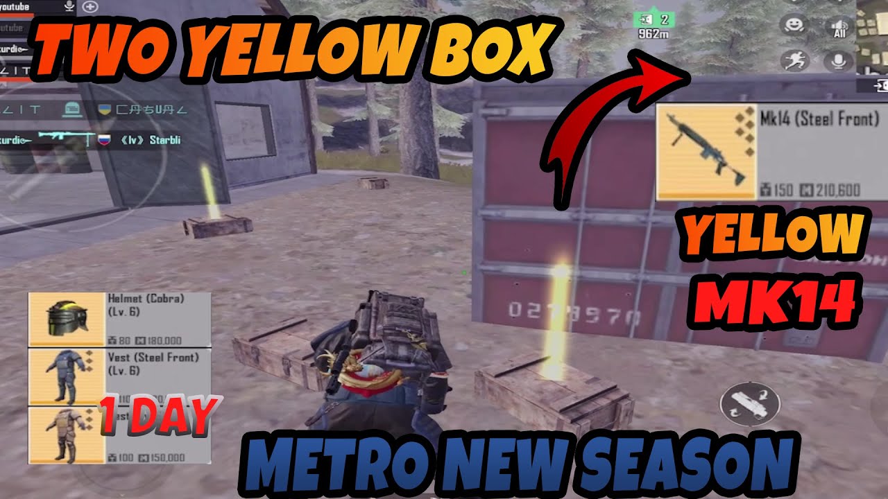METRO ROYALE LAST DAY - GRANEDE LAUNCER - PUBG METRO ROYALE
