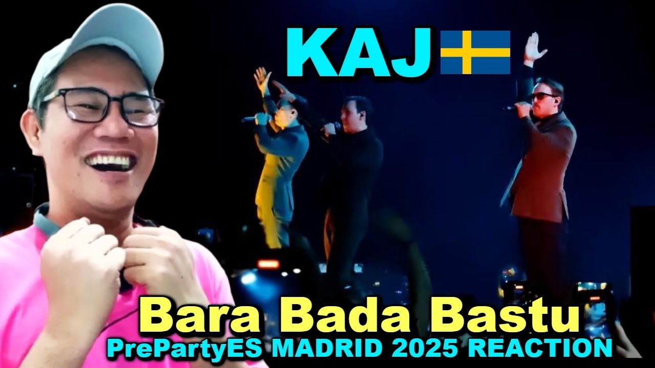 KAJ - Bara Bada Bastu - PrePartyES MADRID 2025 REACTION