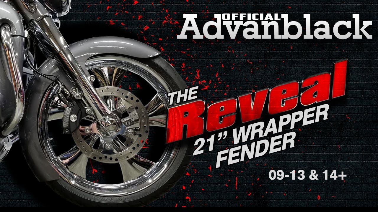 Advanblack 21 дюйм Wrapper Hugger Переднее крыло The Reveal