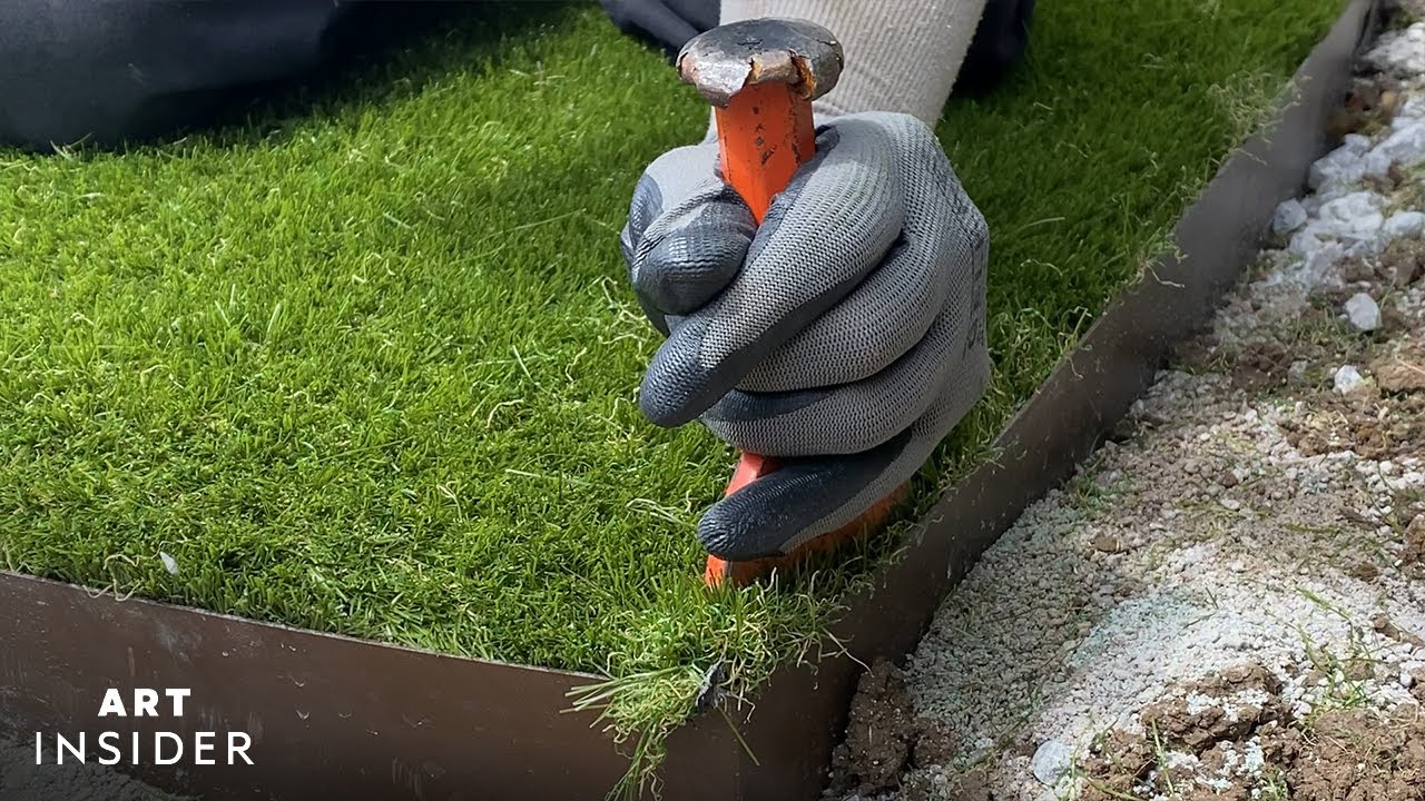 How Fake Grass Is Installed And Cleaned