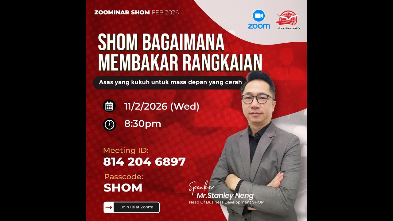 Zoominar | SHOM | Bagaimana Membakar Rangkaian