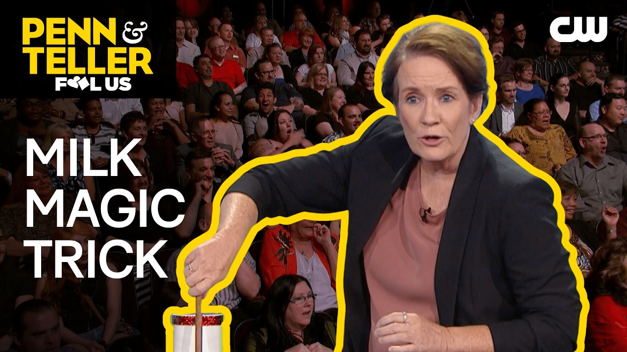 Australian Magician Fools Penn & Teller with Milk Magic Trick | Penn & Teller: Fool Us | The CW