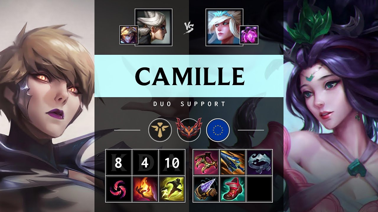 Camille Support vs Janna - EUW Grandmaster Patch 25.12