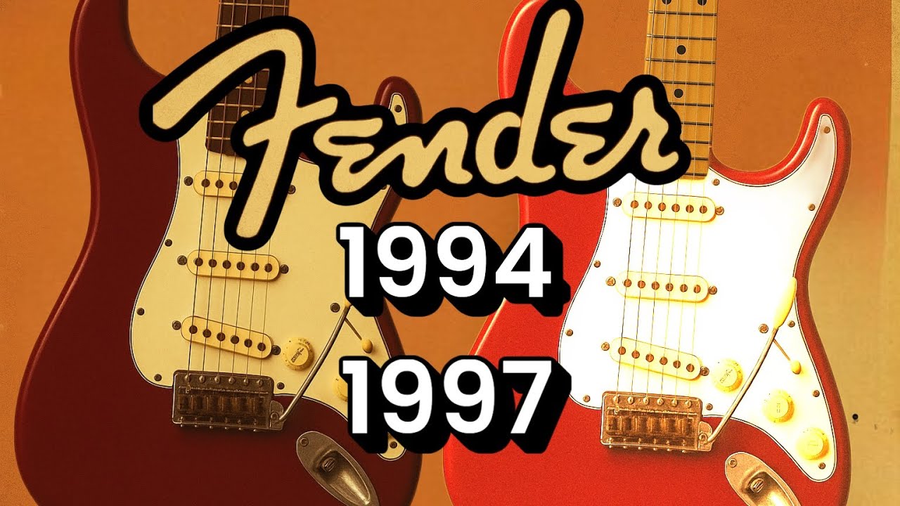 Fender e suas décadas/vídeo #3 Fender Custom Shop 94 John Page Era /Fender USA Matching Headstock 97