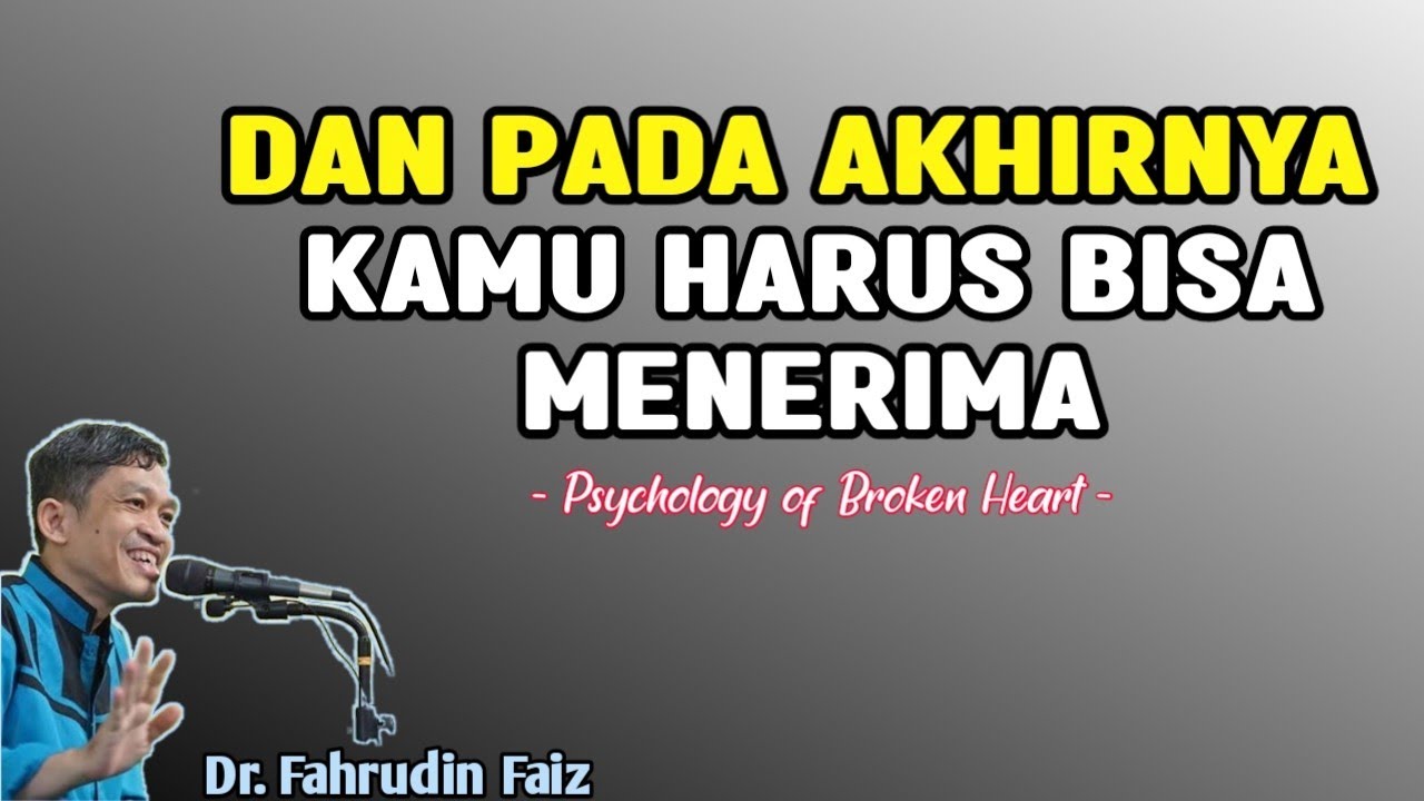 Hati Hati Kalau Sudah Sampai Fase Depresi | Dr. Fahruddin Faiz | Ngaji Filsafat