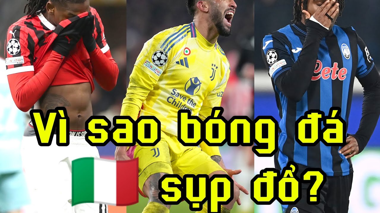 Chuyện gì đang xảy ra với bóng đá Ý?