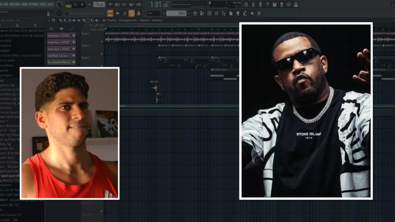 Cooking a beat for Lloyd Banks | CHILLING & COOKING