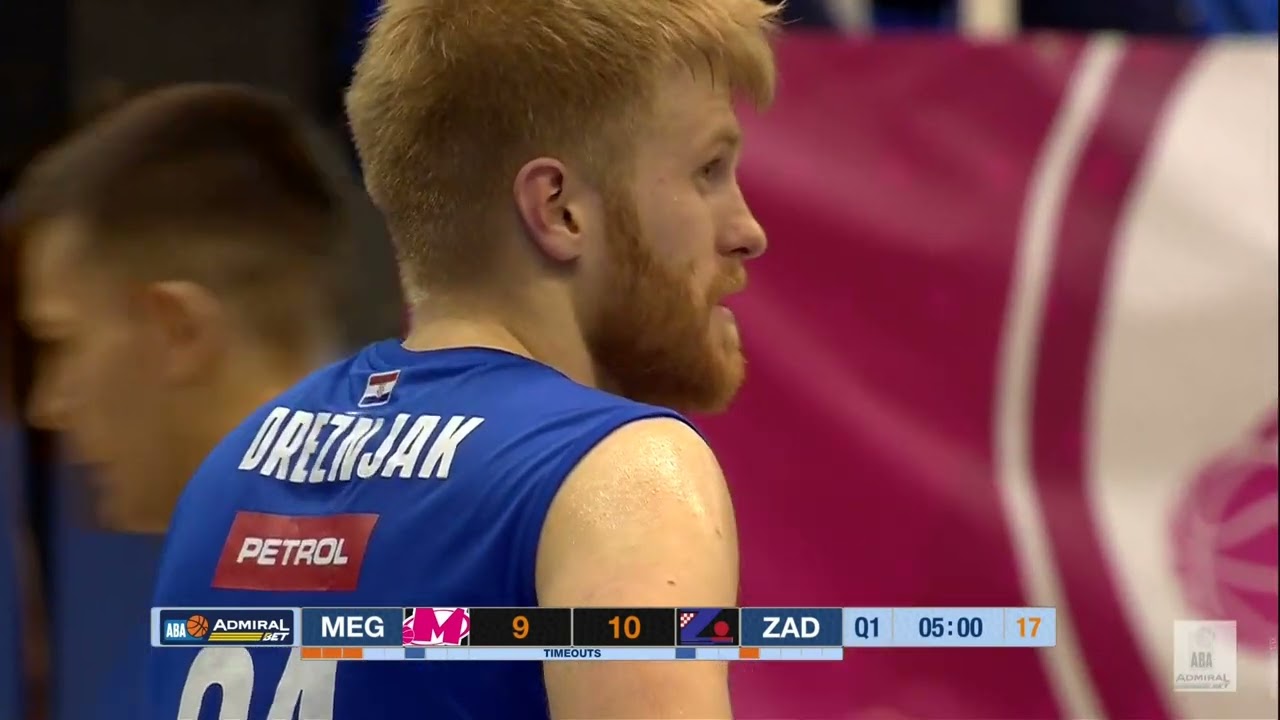 AdmiralBet ABA League 2022/23, Round 16 match: Mega MIS - Zadar (23.1.2023)