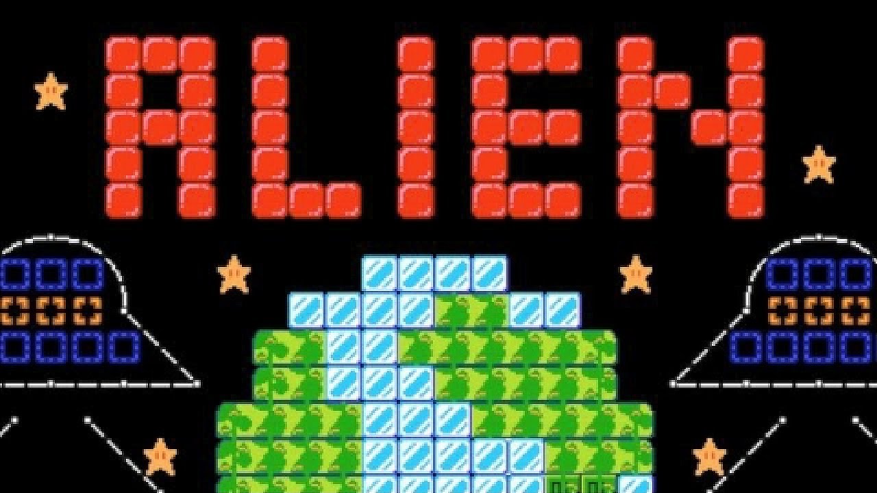 Super Mario Maker 2 - 1-1 Under ALIEN INVASION