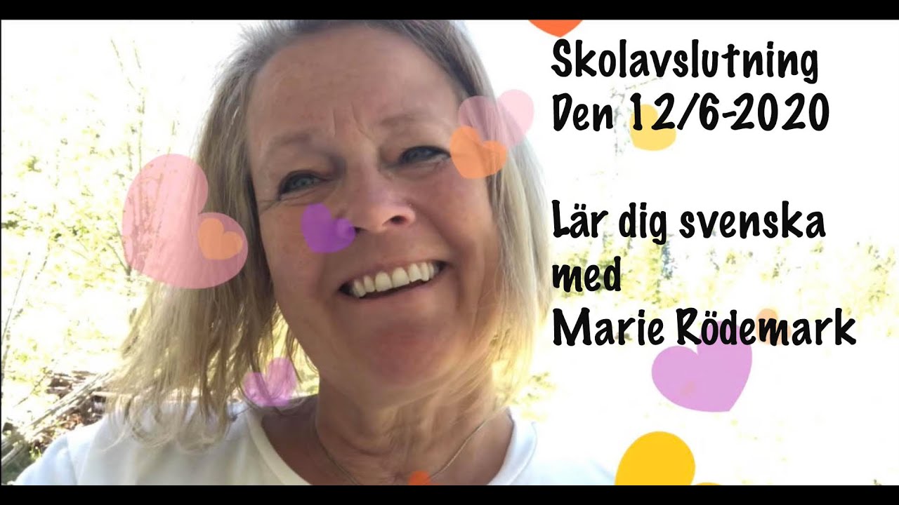 Lär dig svenska - Skolavslutning - Sverigedräkt - Dagbok - Vloggar - 71 undertexter
