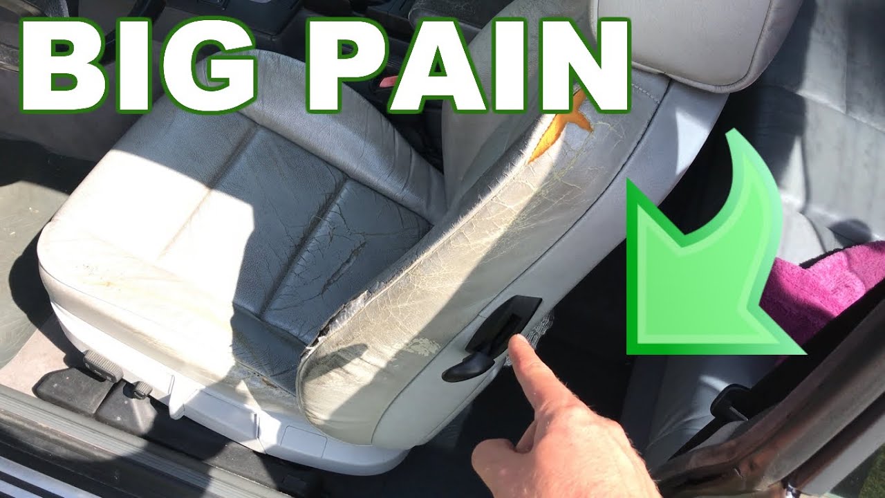 How to Fix BMW E36 Broken Seat Handle Lever