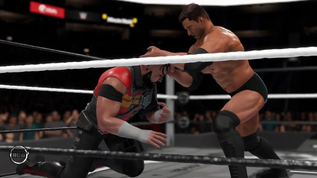 OCW 2k25 127 Gerald Morrison lines Big Bad Bannon up for a stiff knee to the face!