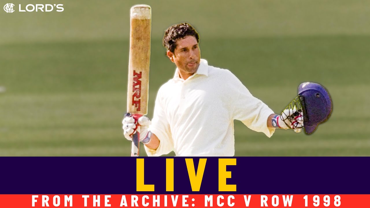 Full Live Stream | MCC v ROW Princess of Wales Memorial Match 1998 | Lord's